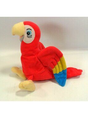 Mattel Star Bean Disney Waddlesworth Parrot Beanbag Plush 6” 102 Dalmatians